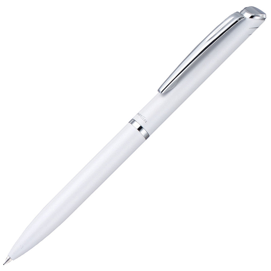 Pentel EnerGel Philography Retractable Rollerball Pen White with Gift Box by Pentel at Cult Pens