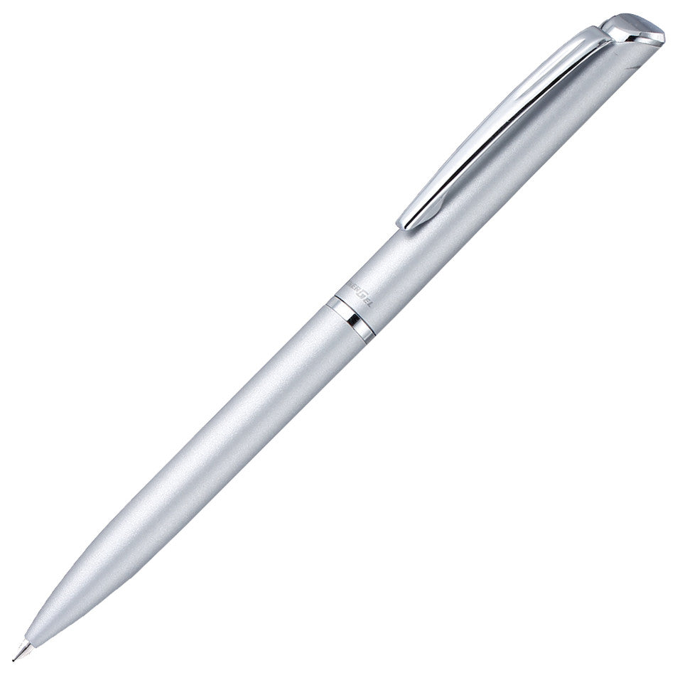 Pentel EnerGel Philography Retractable Rollerball Pen Silver with Gift Box by Pentel at Cult Pens