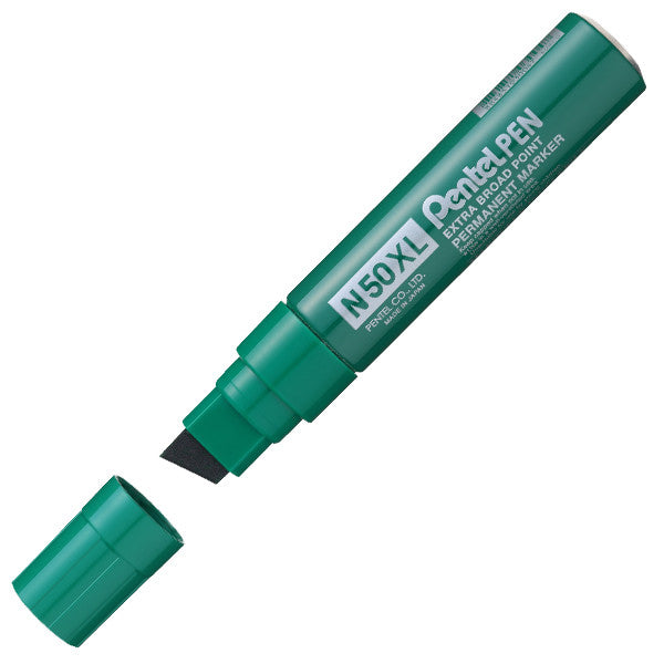 Pentel N50XL Permanent Marker Extra Broad Chisel by Pentel at Cult Pens