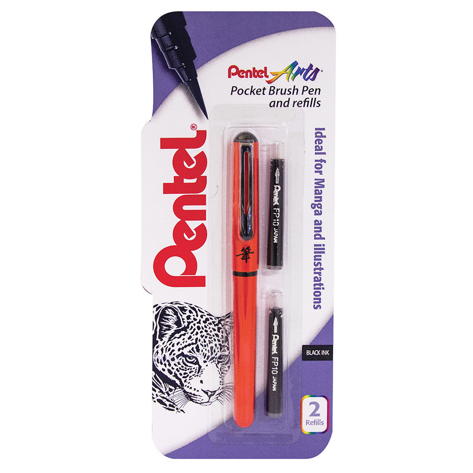 Pentel Pocket Brush Pen XGFKP by Pentel at Cult Pens