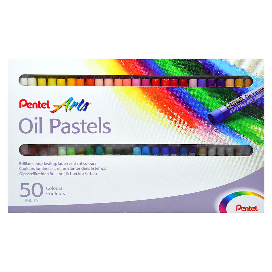 Pentel Oil Pastel Set of 50 by Pentel at Cult Pens