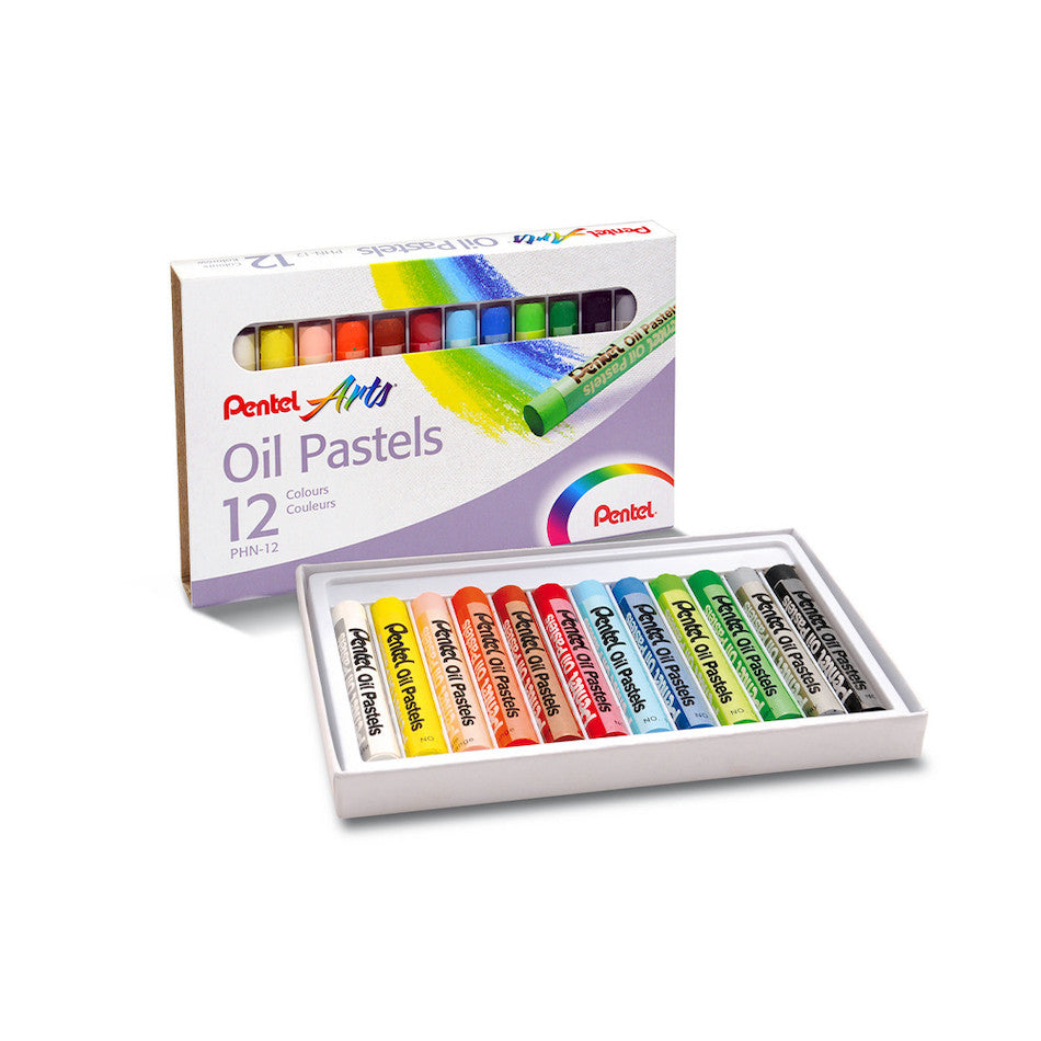 Pentel Oil Pastel Set of 12 by Pentel at Cult Pens