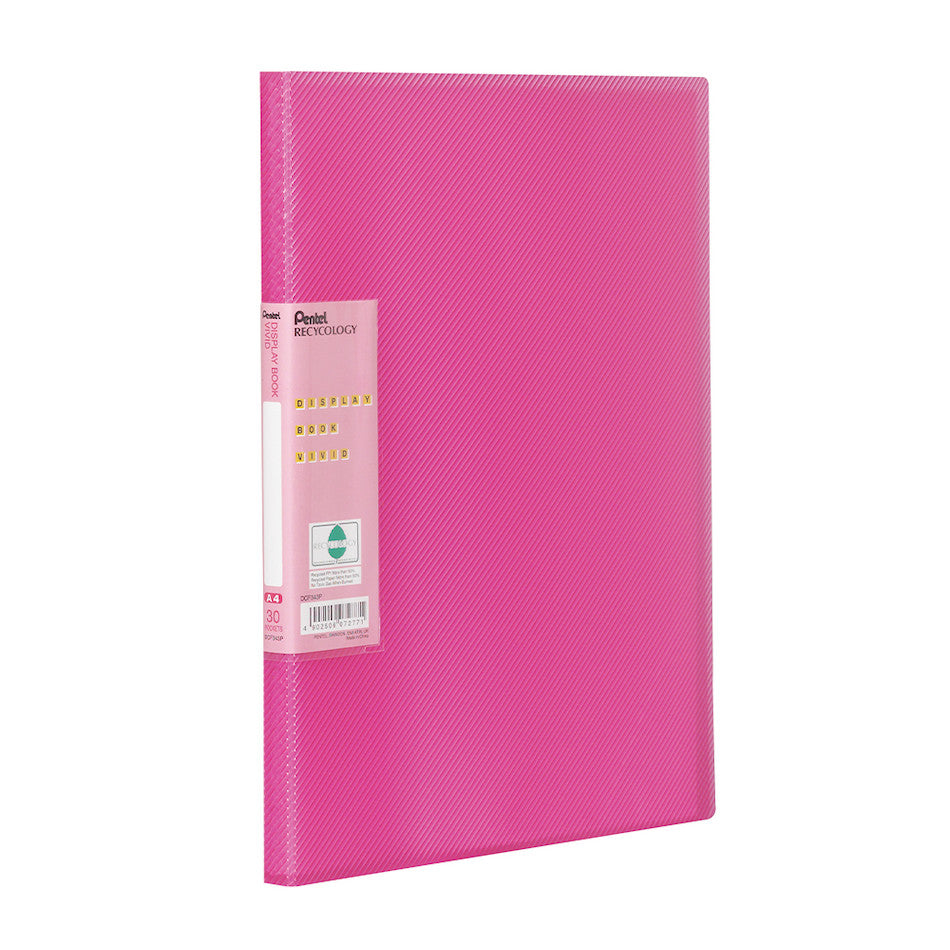 Pentel Display Book Vivid Pink by Pentel at Cult Pens