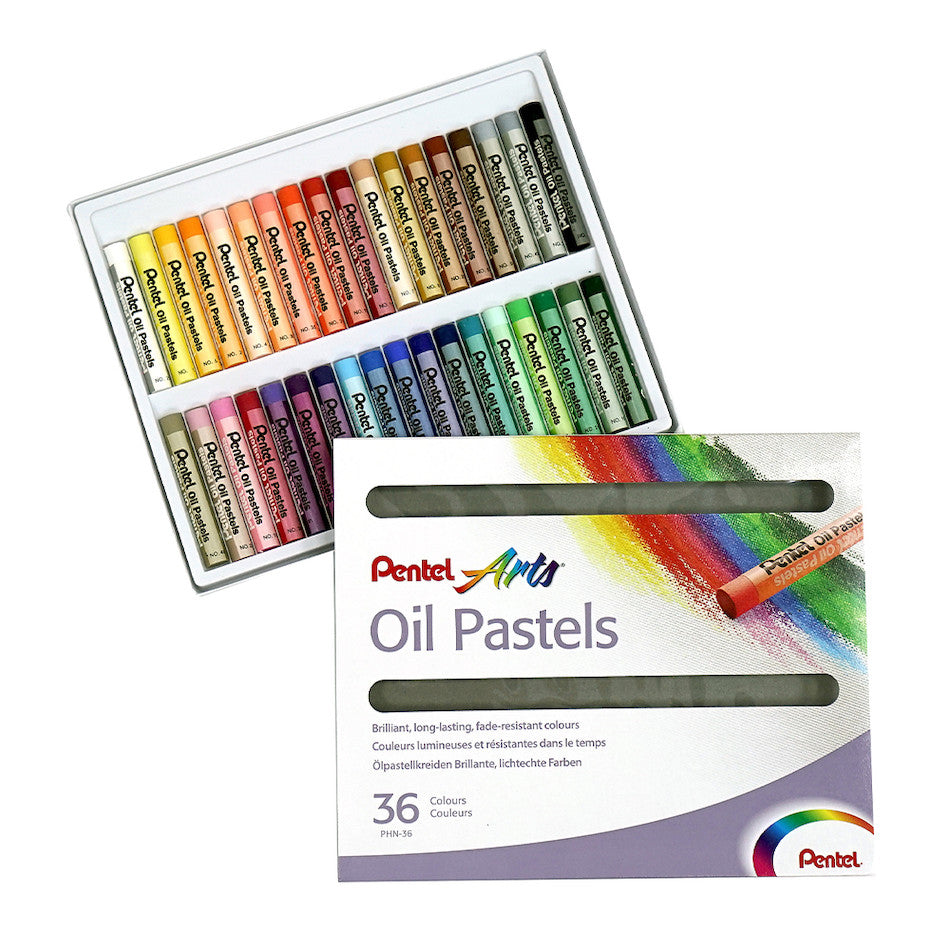 Pentel Oil Pastel Set of 36 by Pentel at Cult Pens
