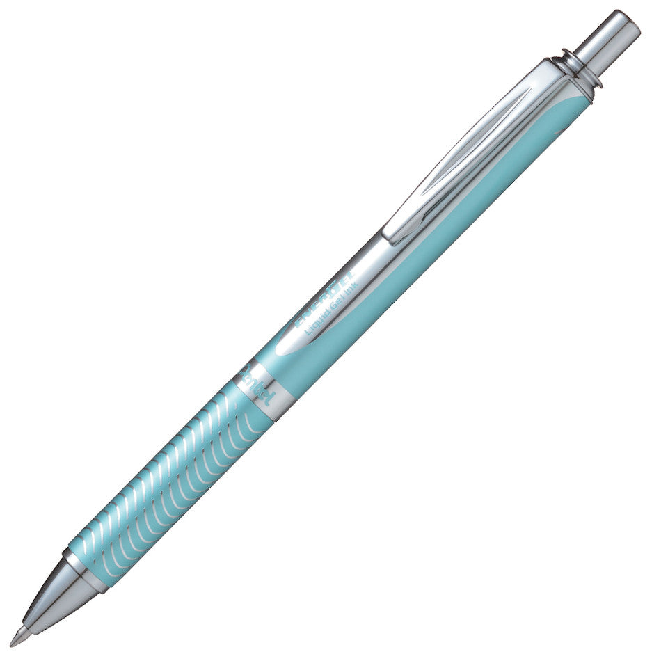 Pentel EnerGel Sterling Gel Rollerball Pen Baby Blue with Gift Box by Pentel at Cult Pens