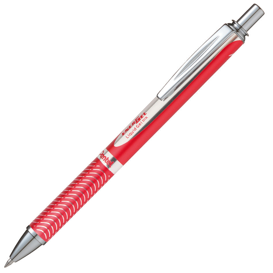 Pentel EnerGel Sterling Gel Rollerball Pen Red with Gift Box by Pentel at Cult Pens