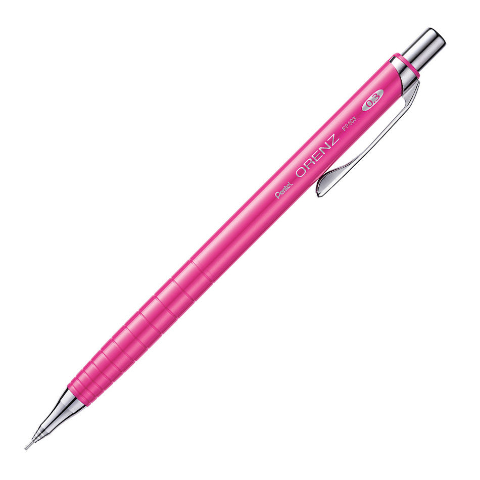 Pentel Orenz Mechanical Pencil Pink 0.3mm by Pentel at Cult Pens