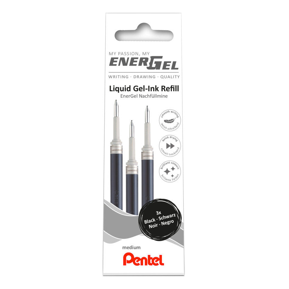Pentel Energel Refill Wallet Set of 3 by Pentel at Cult Pens