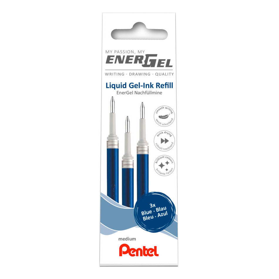 Pentel Energel Refill Wallet Set of 3 by Pentel at Cult Pens