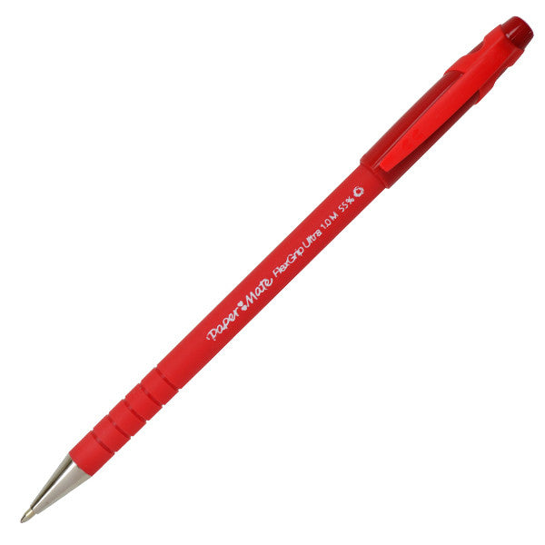 Paper Mate Flexgrip Ultra Stick Pen Medium by Paper Mate at Cult Pens