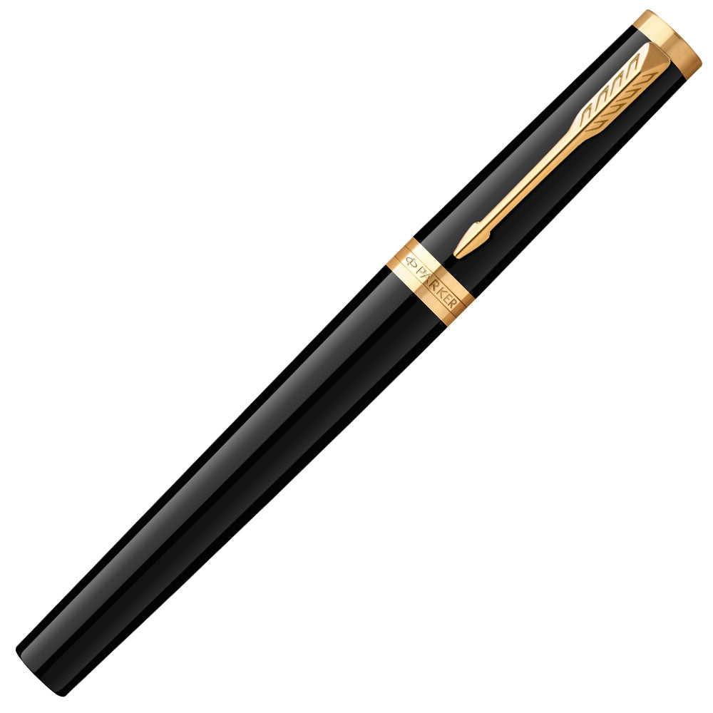 Parker Ingenuity Fountain Pen Black with Gold Trim by Parker at Cult Pens