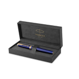 Parker Ingenuity Fountain Pen Blue with Gold Trim by Parker at Cult Pens