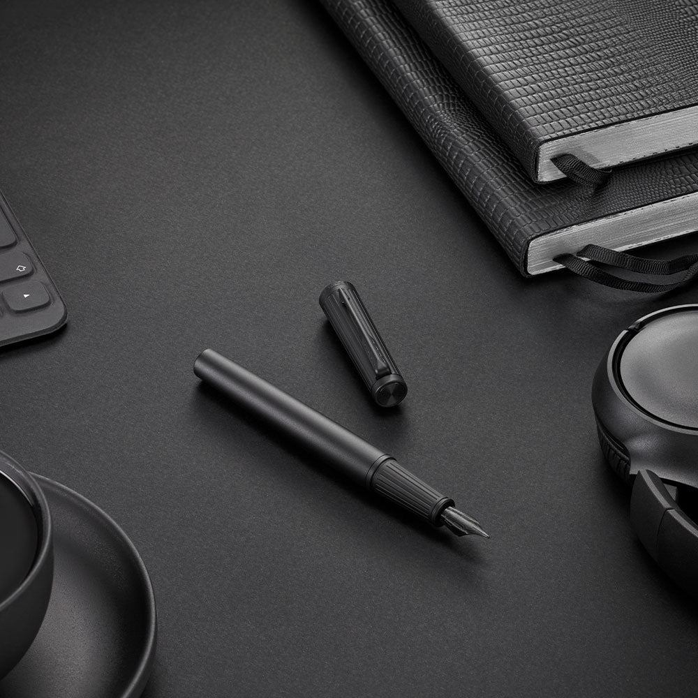 Parker Ingenuity Fountain Pen Black with Black Trim by Parker at Cult Pens