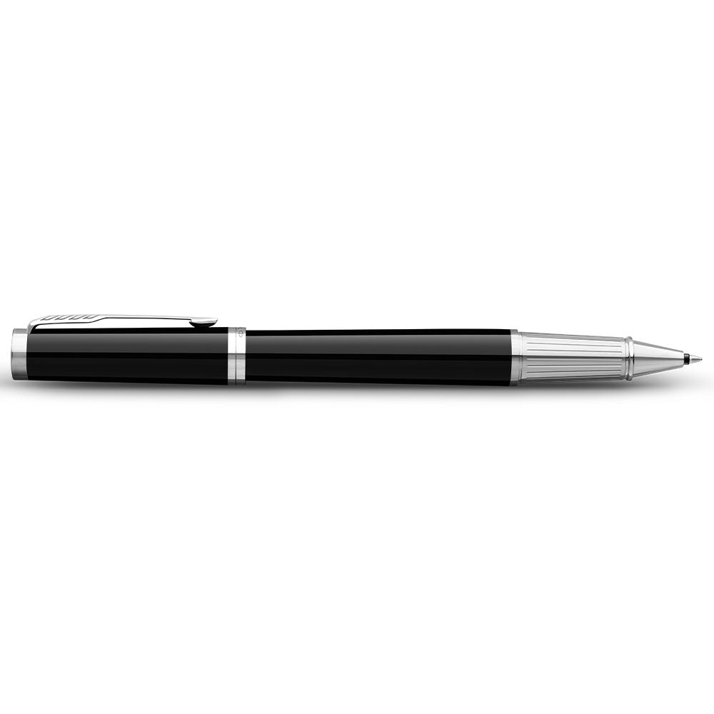 Parker Ingenuity Rollerball Pen Black with Chrome Trim by Parker at Cult Pens