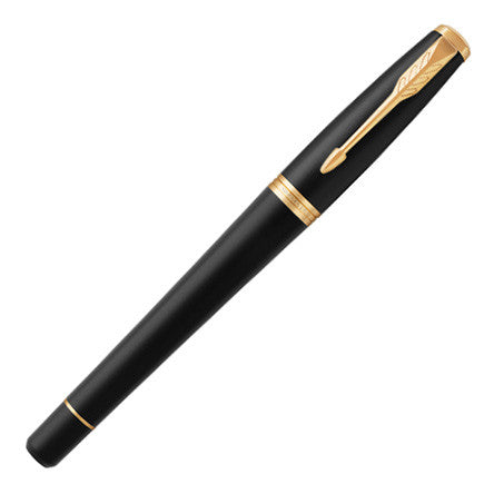 Parker Urban Fountain Pen Muted Black with Gold Trim by Parker at Cult Pens