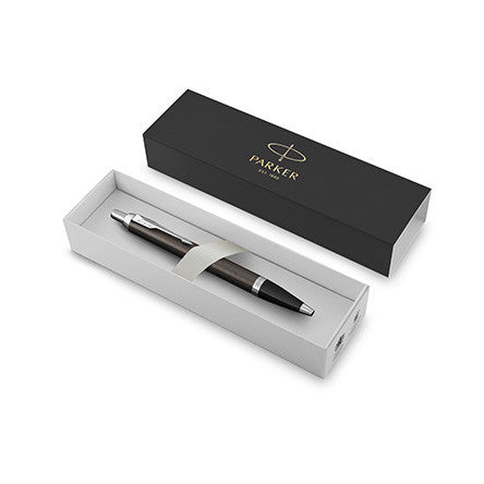 Parker IM Ballpoint Pen Dark Espresso by Parker at Cult Pens