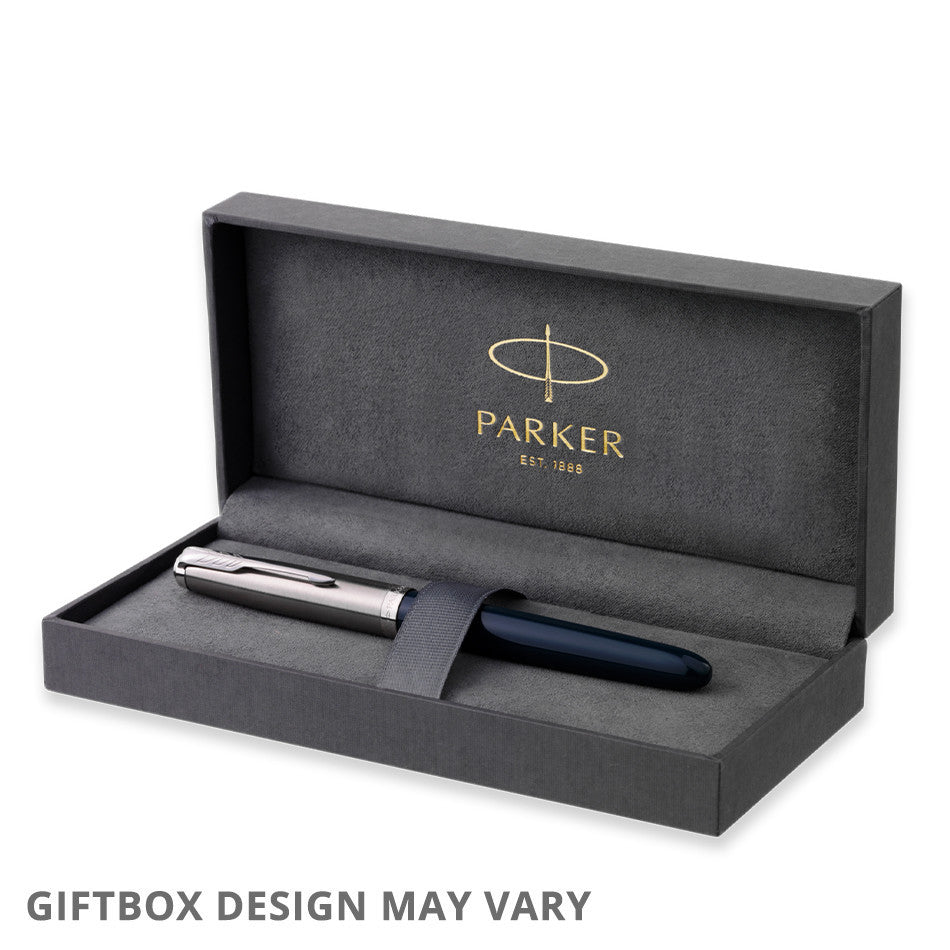 Parker 51 Fountain Pen Midnight Blue by Parker at Cult Pens