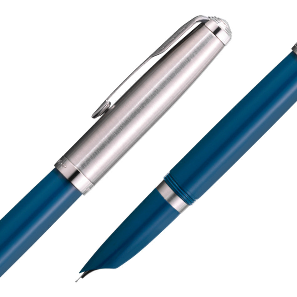 Parker 51 Fountain Pen Teal Blue by Parker at Cult Pens