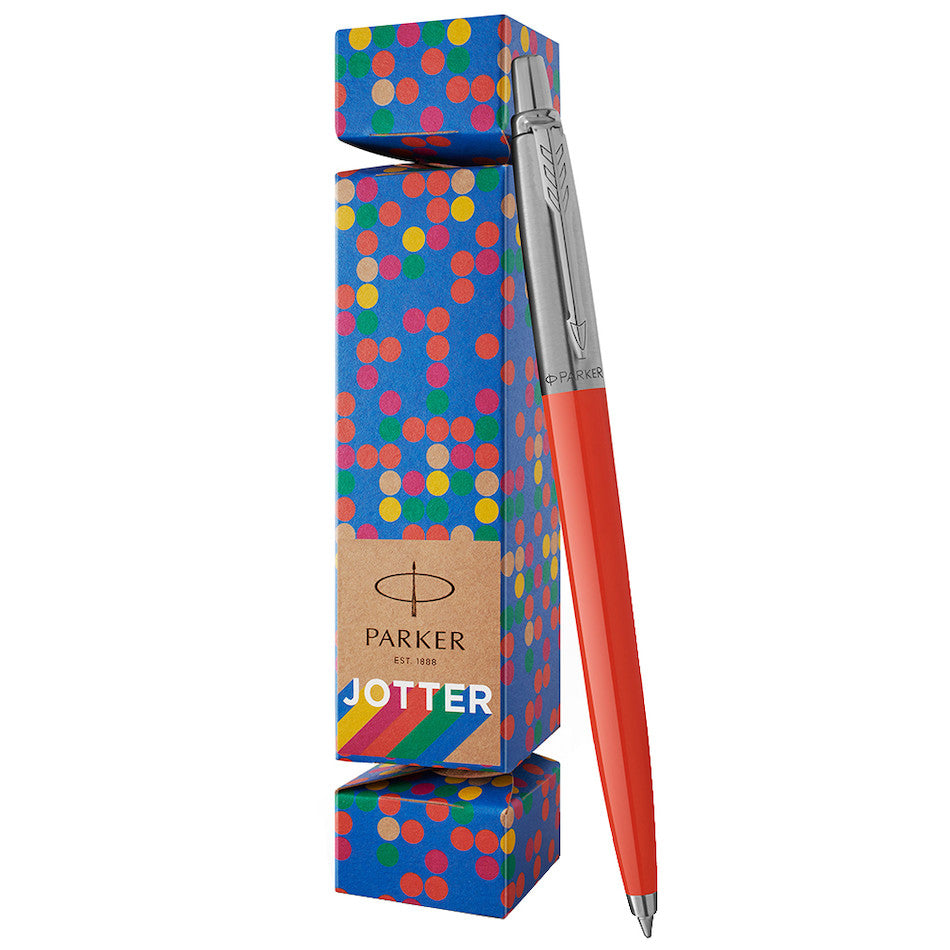 Parker Jotter Originals Gifting Crackers with Red Vermilion Pen by Parker at Cult Pens