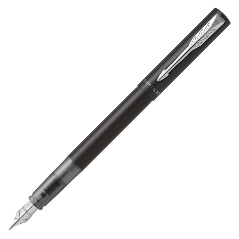 Parker Vector XL Fountain Pen Black Medium Nib by Parker at Cult Pens