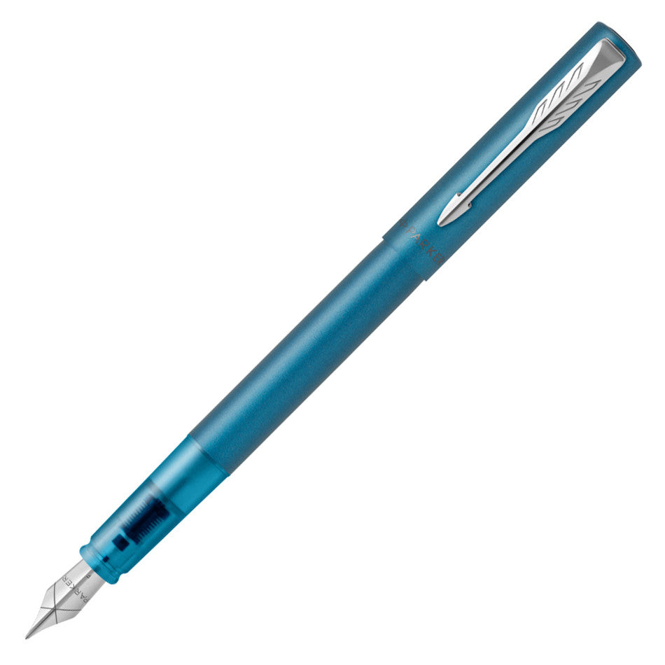 Parker Vector XL Fountain Pen Teal Medium Nib by Parker at Cult Pens