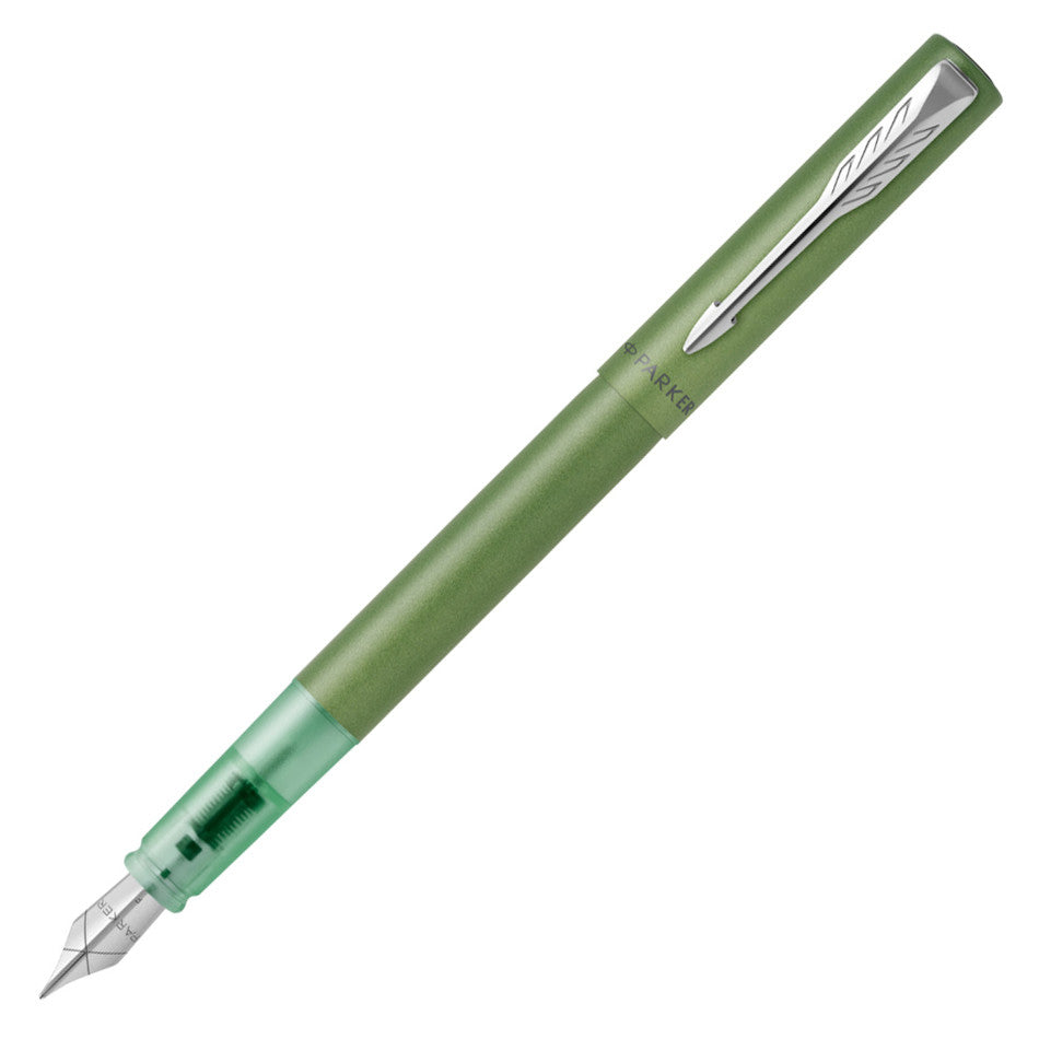 Parker Vector XL Fountain Pen Green Medium Nib by Parker at Cult Pens