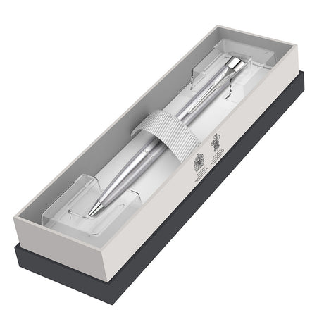 Parker Urban Twist Ballpoint Pen Metro Metallic with Chrome Trim in Giftbox by Parker at Cult Pens
