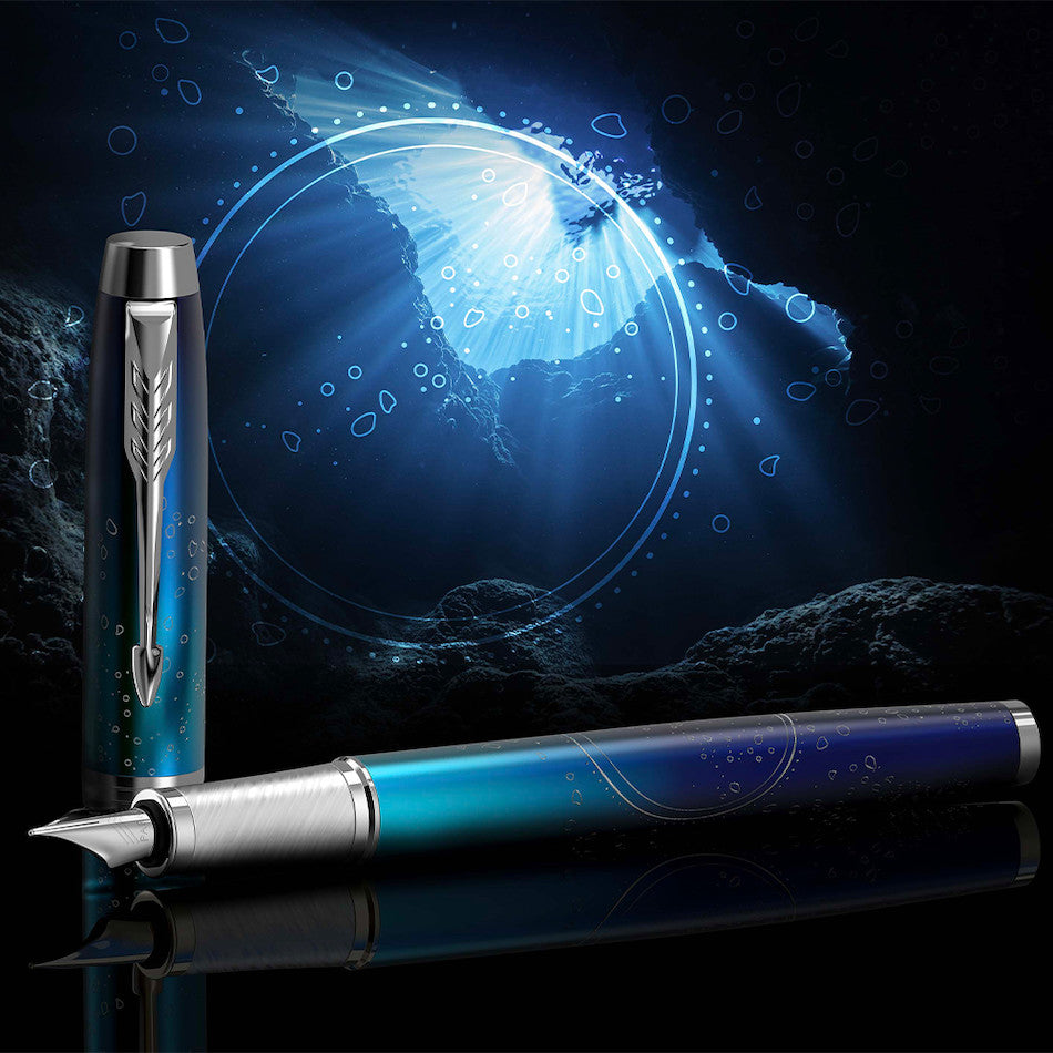 Parker IM The Last Frontier Fountain Pen Special Edition Submerge by Parker at Cult Pens