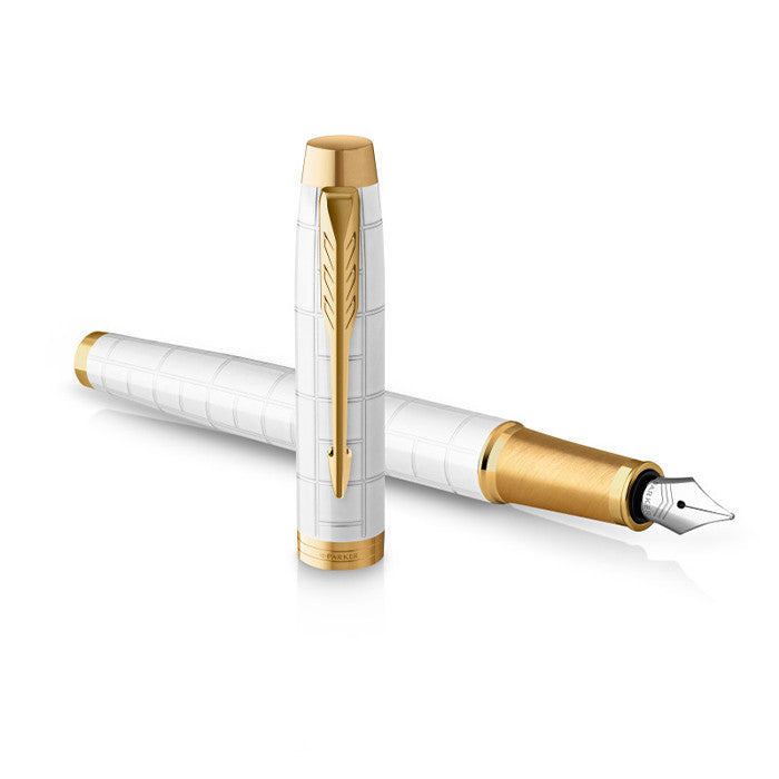 Parker IM Premium Fountain Pen Pearl by Parker at Cult Pens