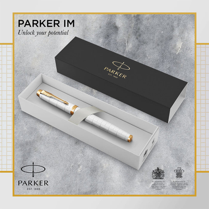 Parker IM Premium Fountain Pen Pearl by Parker at Cult Pens