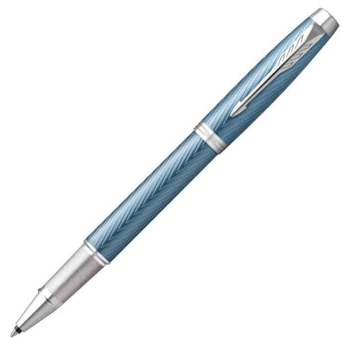 Parker IM Premium Rollerball Pen Blue Grey by Parker at Cult Pens