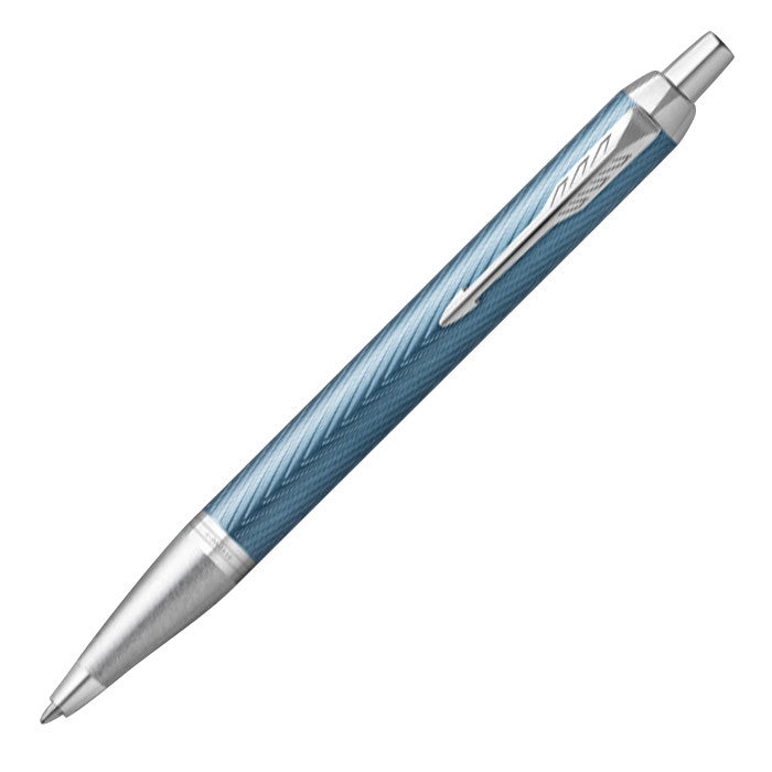 Parker IM Premium Ballpoint Pen Blue Grey by Parker at Cult Pens