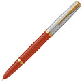 Parker 51 Fountain Pen Rage Red with Gold Trim by Parker at Cult Pens