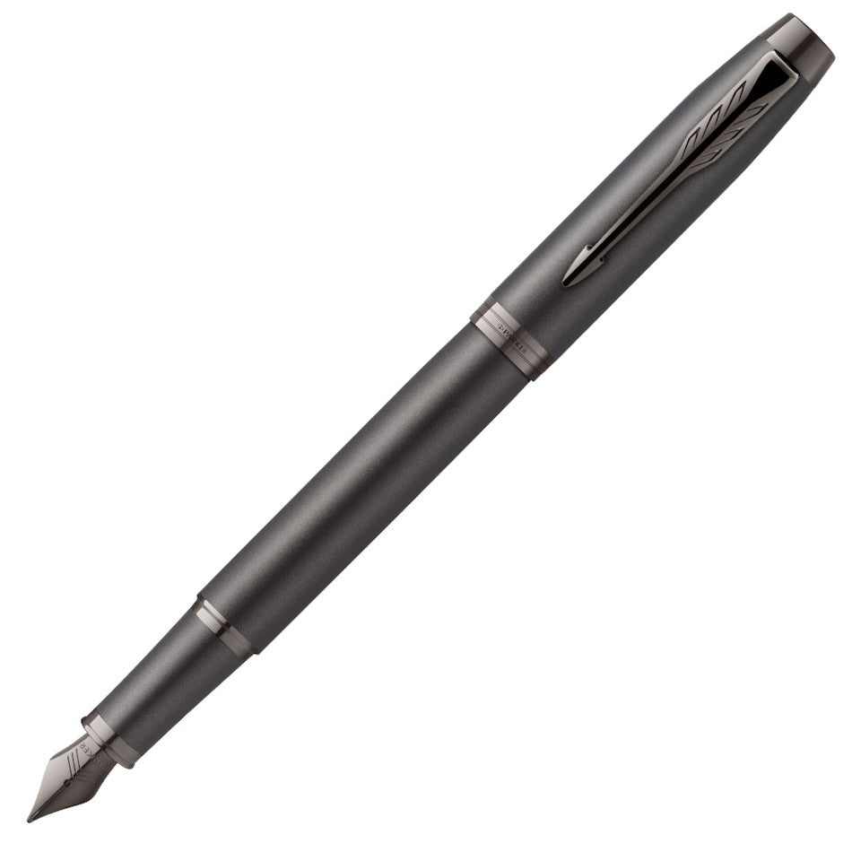 Parker IM Monochrome Titanium Fountain Pen by Parker at Cult Pens
