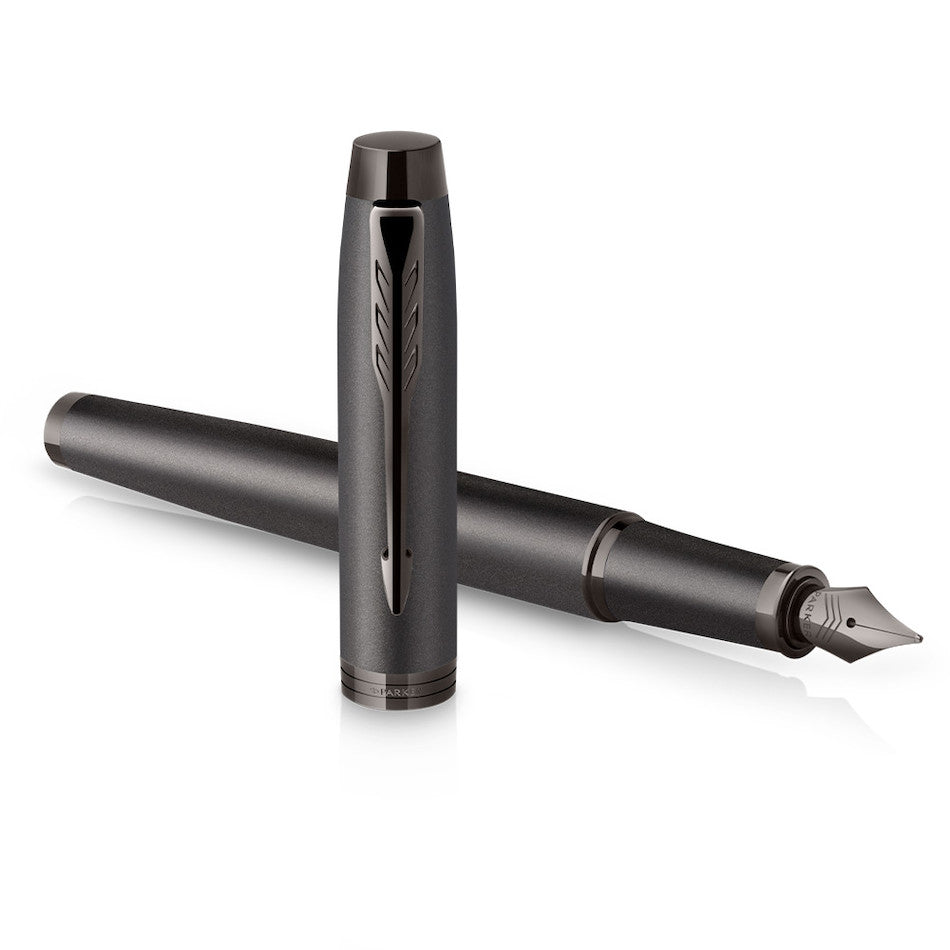 Parker IM Monochrome Titanium Fountain Pen - Main Image