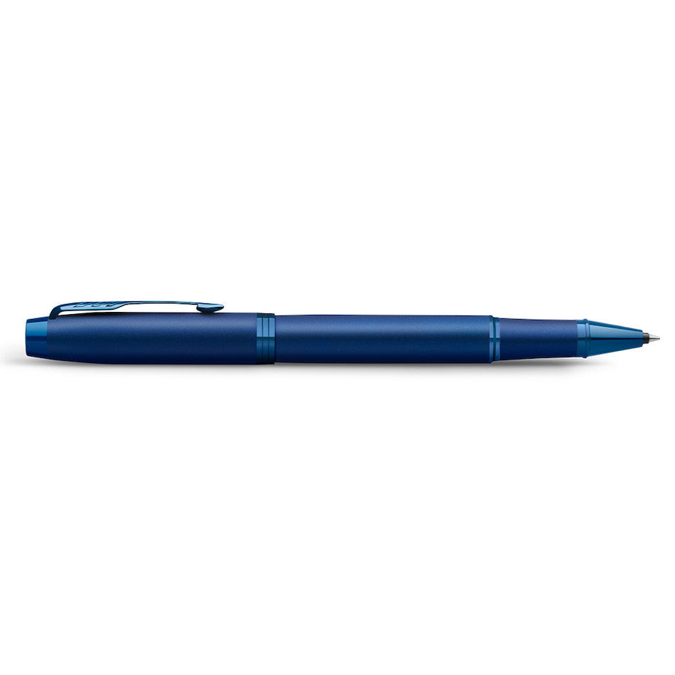 Parker IM Monochrome Blue Rollerball Pen by Parker at Cult Pens