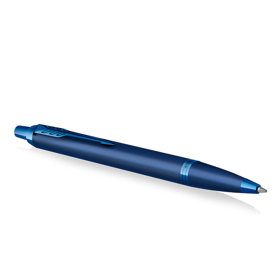 Parker IM Monochrome Blue Ballpoint Pen by Parker at Cult Pens