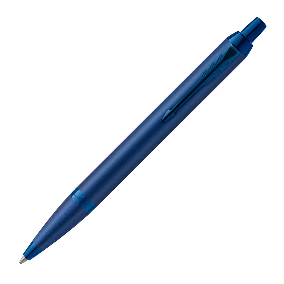 Parker IM Monochrome Blue Ballpoint Pen by Parker at Cult Pens