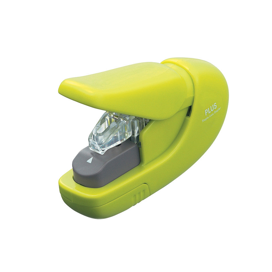 Hand Plus Paster PLUS Staple-Free Hand Stapler Green