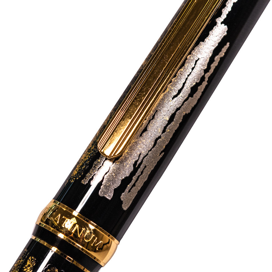 Platinum Kanazawa-Haku Fountain Pen Red Mt.Fuji Medium by Platinum at Cult Pens