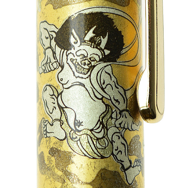 Platinum Fujin Raijin Kanazawa-haku Fountain Pen by Platinum at Cult Pens