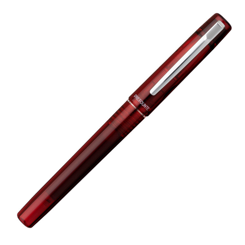 Platinum Prefounte Fountain Pen Crimson by Platinum at Cult Pens
