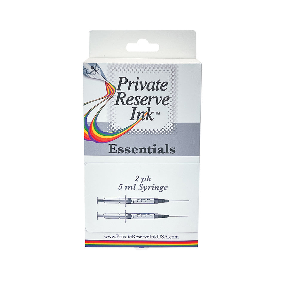 Private Reserve Ink Essentials 5ml Syringe Set of 2 by Private Reserve at Cult Pens