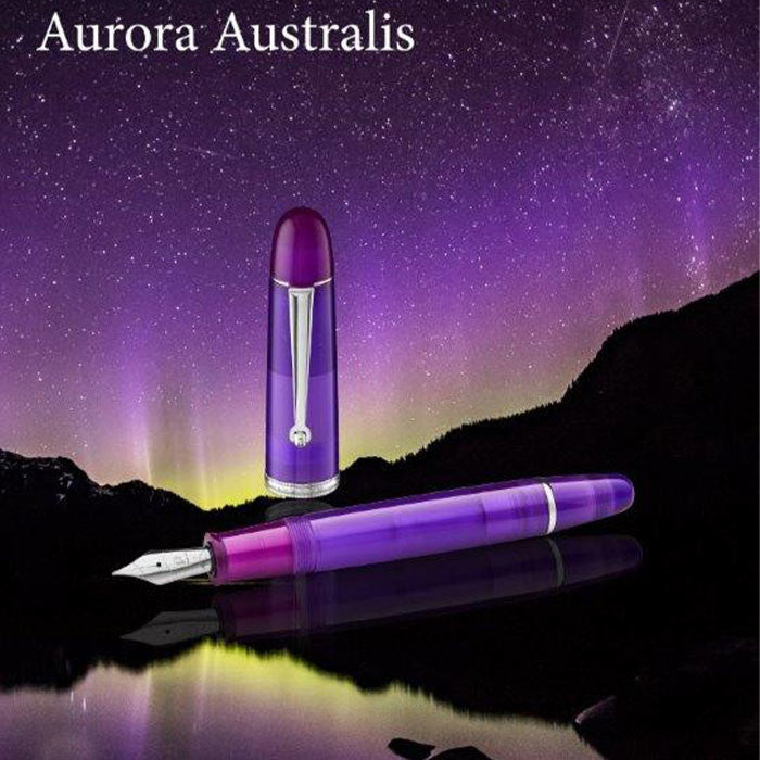 Penlux Masterpiece Grande Great Natural Fountain Pen Aurora Australis by Penlux at Cult Pens