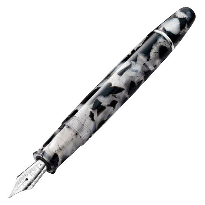 Penlux Masterpiece Grande Koi Fountain Pen Black & White by Penlux at Cult Pens