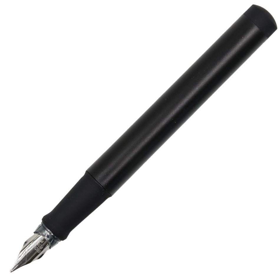 Penlux Junior Metallic Fountain Pen Black by Penlux at Cult Pens