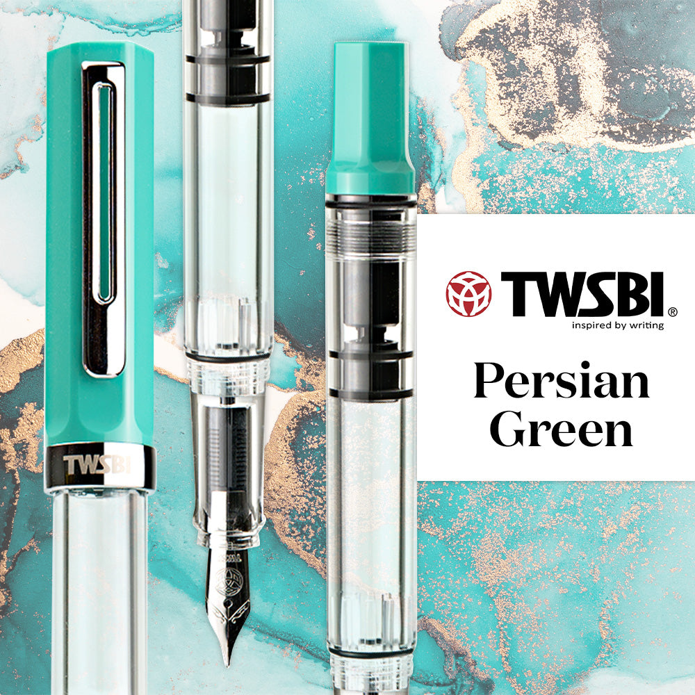 TWSBI Eco Fountain Pen Persian Green by TWSBI at Cult Pens