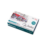 Rosa Watercolour Full Pan Urban Sketching Set of 12 by Rosa at Cult Pens