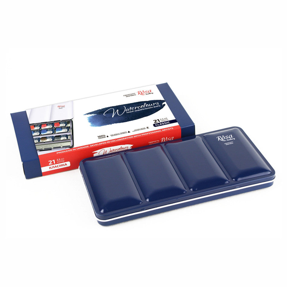 Rosa Watercolour Full Pan Classic Set of 21