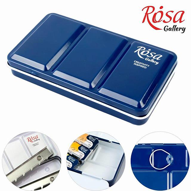 Rosa Empty Metal Case For 12 Watercolour Full Pans by Rosa at Cult Pens